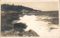 Long Cove, Chamberlain ME Postcard