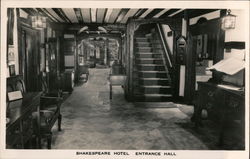 Shakespeare Hotel, Enterprise Hall England Postcard Postcard Postcard