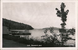 View Down Waterway Postcard