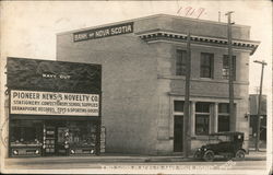 Bank of Nova Scotia, Pioneer News & Novelty Postcard