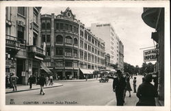 Curitiba Avenida Joao Pessoa Brazil Postcard Postcard Postcard