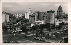 City View Buenos Aires, Argentina Postcard Postcard Postcard