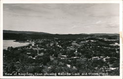 View Showing Watts Bar Lake and Steam Plant Kingston, TN Postcard Postcard Postcard