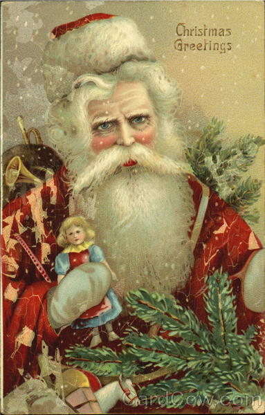 Santa - Gelatin Type Santa Claus