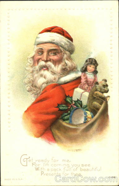 Santa with Toys Santa Claus