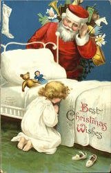 Best Christmas Wishes Postcard