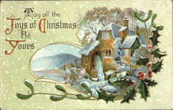 May All The Joys Of Christmas Be Yours Postcard Postcard