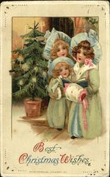 Children Carolling Postcard