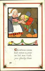 Dutch Children Postcard