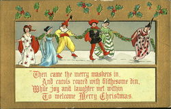 Christmas Party Postcard Postcard