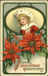 Joyful Christmas Greetings Postcard