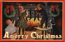 A Merry Christmas Postcard