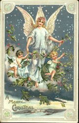 A Merry Christmas Postcard