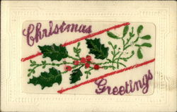 Christmas Greetings Postcard