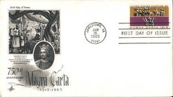 750th Anniversary of Magna Carta First Day Covers First Day Cover First Day Cover First Day Cover