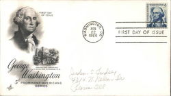 George Washington First Day Cover