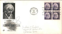 Albert Einstein First Day Covers First Day Cover First Day Cover First Day Cover