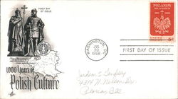 1000 Years of Polish Culture First Day Cover