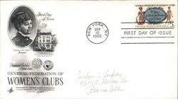 Diamond Jubilee, General Federation of Women's Clubs First Day Covers First Day Cover First Day Cover First Day Cover