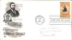 100th Anniversary of the National Grange First Day Covers First Day Cover First Day Cover First Day Cover