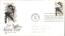 20c Airmail Stamp Series of 1967 First Day Cover