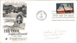 Erie Canal Sesquicentennial First Day Covers First Day Cover First Day Cover First Day Cover