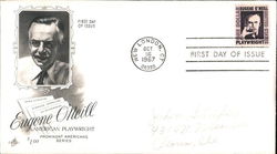 Eugene O'Neill, American Playwright First Day Cover