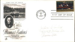 Thomas Eakins, Famous American Artist First Day Covers First Day Cover First Day Cover First Day Cover