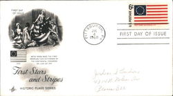 First Stars and Stripes - Historic Flag Series First Day Covers First Day Cover First Day Cover First Day Cover