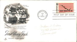 First Navy Jack, Historic Flag Series First Day Covers First Day Cover First Day Cover First Day Cover