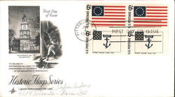 Historic Flags Series First Day Cover