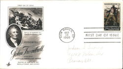 Honoring John Trumbull, 1756-1843, Famous American Artist First Day Covers First Day Cover First Day Cover First Day Cover