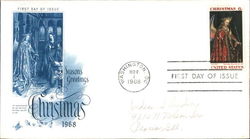 Season's Greetings Christmas 1968 First Day Cover