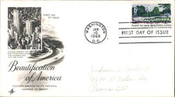 Beautification of America First Day Cover