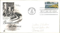 Beautification of America - Restore America to its national heritage of beauty First Day Covers First Day Cover First Day Cover First Day Cover