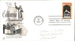 California Bicentennial 1769-1969 First Day Covers First Day Cover First Day Cover First Day Cover