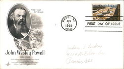 John Wesley Powell 1834-1902 First Day Covers First Day Cover First Day Cover First Day Cover