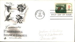 Commemorating 11th International Botanical Congress Seattle, Washington First Day Cover