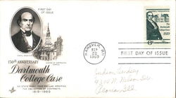 150th Anniversary of Dartmouth College Case First Day Covers First Day Cover First Day Cover First Day Cover