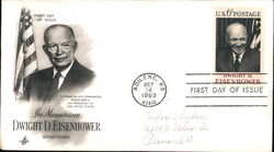 In Memorium, Dwight D. Eisenhower, 1896-1969 First Day Cover