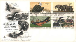 Natural History Block of Stamps First Day Cover