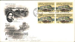 150th Anniversary Founding of Fort Snelling 1820-1970 First Day Covers First Day Cover First Day Cover First Day Cover