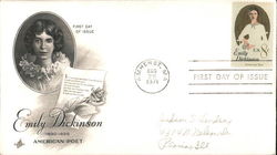 Emily Dickinson - American Poet First Day Cover