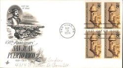 450th Anniversary San Juan, Puertyo Rico 1521-1971 Block of Stamps First Day Covers First Day Cover First Day Cover First Day Cover