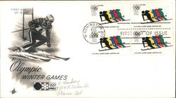 XI Olympic Winter Games First Day Covers First Day Cover First Day Cover First Day Cover