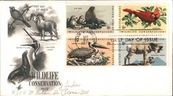 Wildlife Conservation 1972 First Day Covers First Day Cover First Day Cover First Day Cover