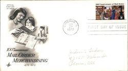 100th Anniversary of Mail Order Merchandising First Day Cover