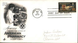 American Pharmacy First Day Covers First Day Cover First Day Cover First Day Cover