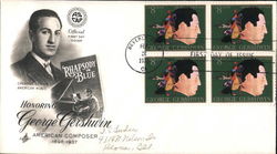 Honoring George Gershwin First Day Cover