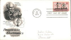 Progress in Electronics Series of 1973 First Day Covers First Day Cover First Day Cover First Day Cover